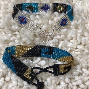 Pair of Southwest Beaded Bracelets